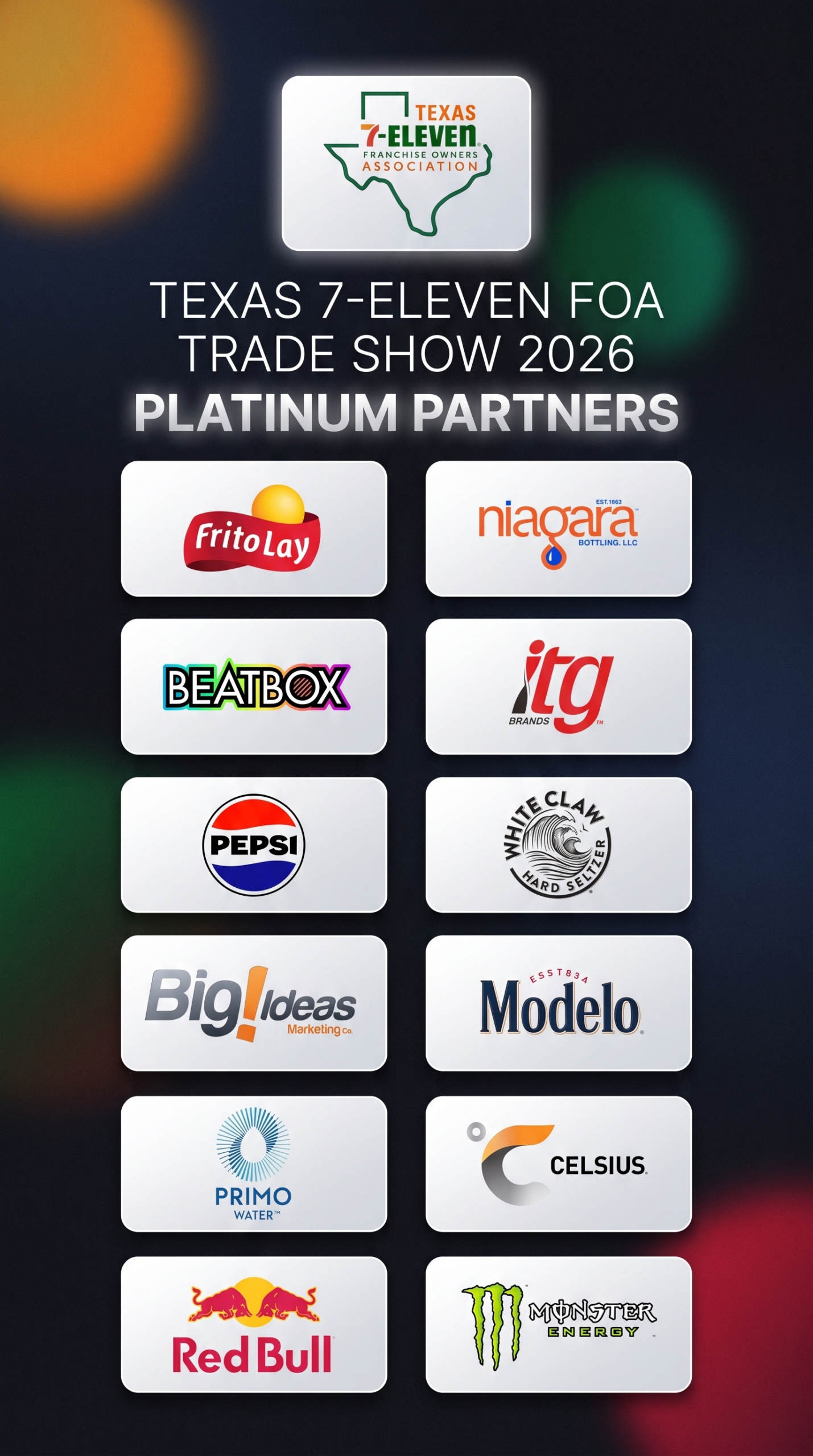 platinum sponsors
